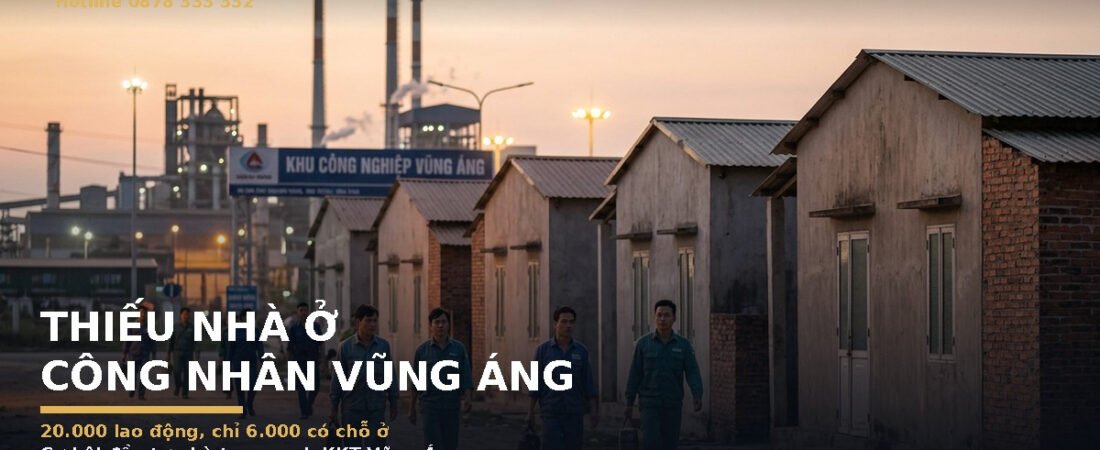 Thiếu Nhà Ở Công Nhân Vũng Áng: 20.000 Lao Động, Chỉ 6.000 Người Có Chỗ Ở
